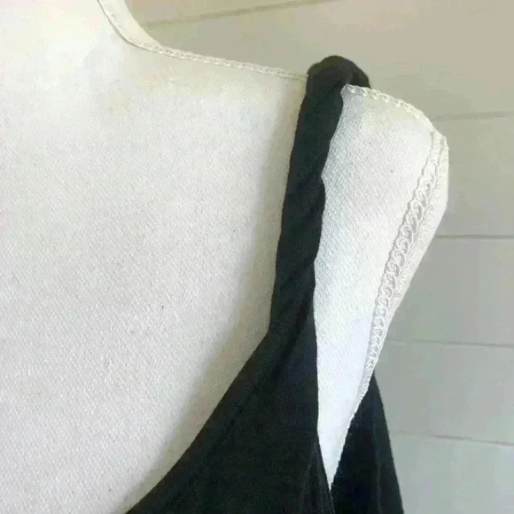 BP From Nordstrom NWT Twist Strap Tank Top Black Size 3X - Picture 4 of 8